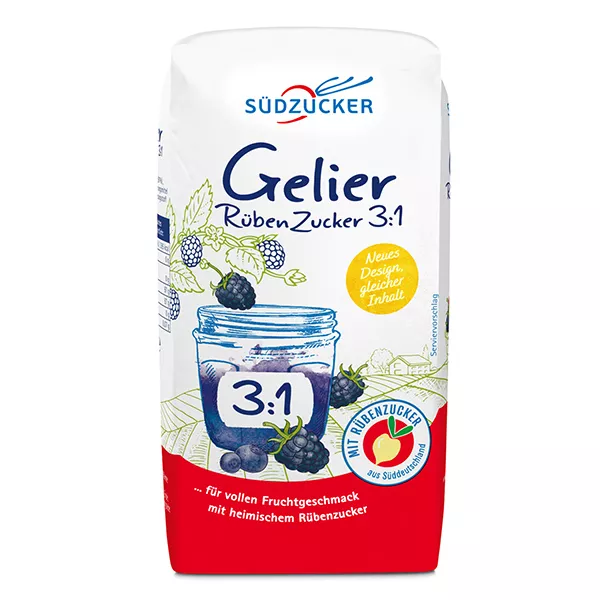 Gelierzucker 3:1 500g von SÜDZUCKER Gelierzucker 3:1 500g von SÜDZUCKER