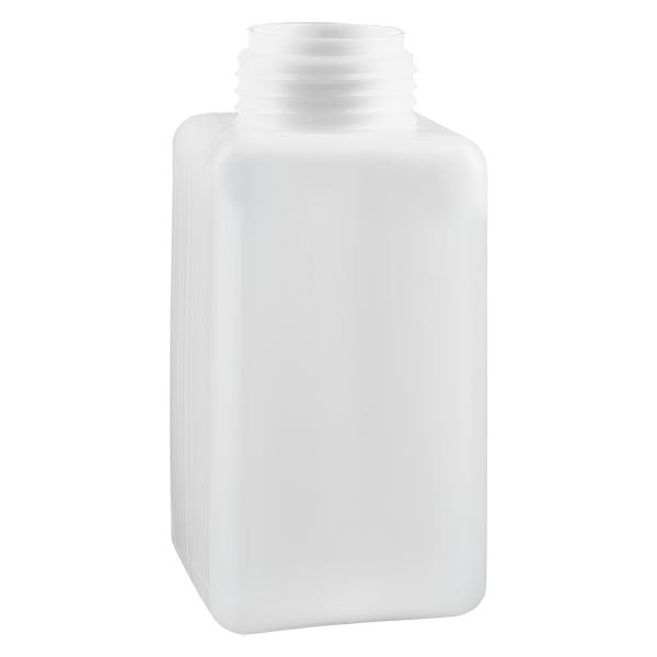Bottiglia per prodotti chimici 1500ml, collo largo in PE-HD, colore naturale Bottiglia per prodotti chimici 1500ml, collo largo in PE-HD, colore naturale