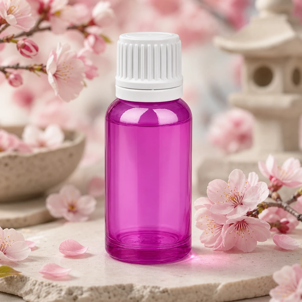 20ml Tropfflasche 0.7mm weiss Originalität Schraubverschlusserschluss PurpleLine UT18/20 20ml Kosmetikflasche mit Tropfaufsatz und weißem Schraubdeckel perfekt für Reise und unterwegs