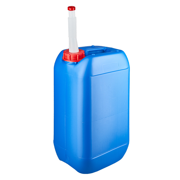 Tanica 15 litri blu con tubo di uscita Flex Tanica 15 litri blu con tubo di uscita Flex