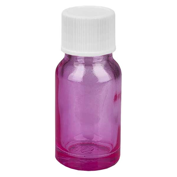 10ml Flasche 11mm Schraubverschluss weiss Standard PurpleLine UT18/10
