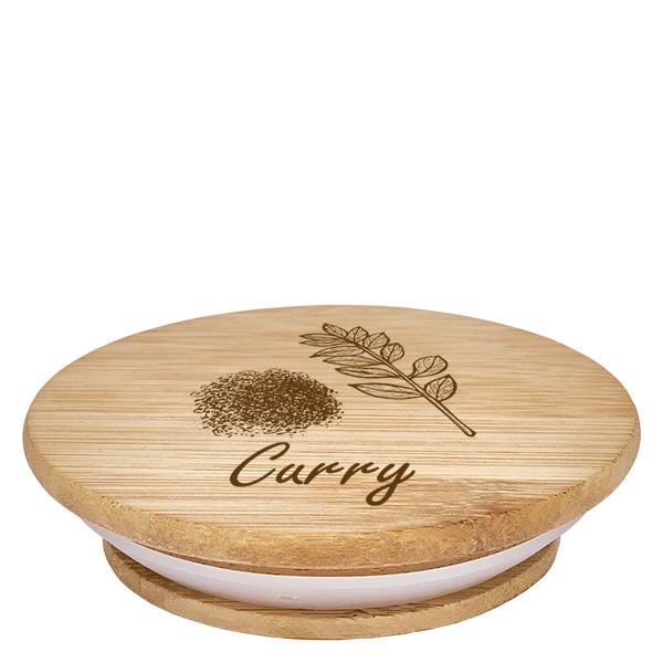 Holzdeckel "Curry" für WECK RR60 Holzdeckel "Curry" für WECK RR60
