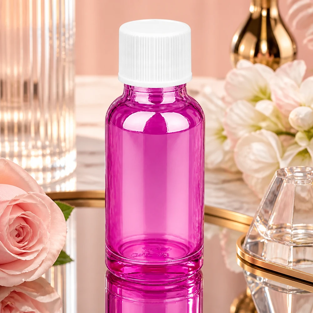 20ml Flasche 11mm Schraubverschluss weiss Standard PurpleLine UT18/20 Premium 20ml Violettglas-Flasche mit 11mm Öffnung schützt lichtempfindliche Inhaltsstoffe