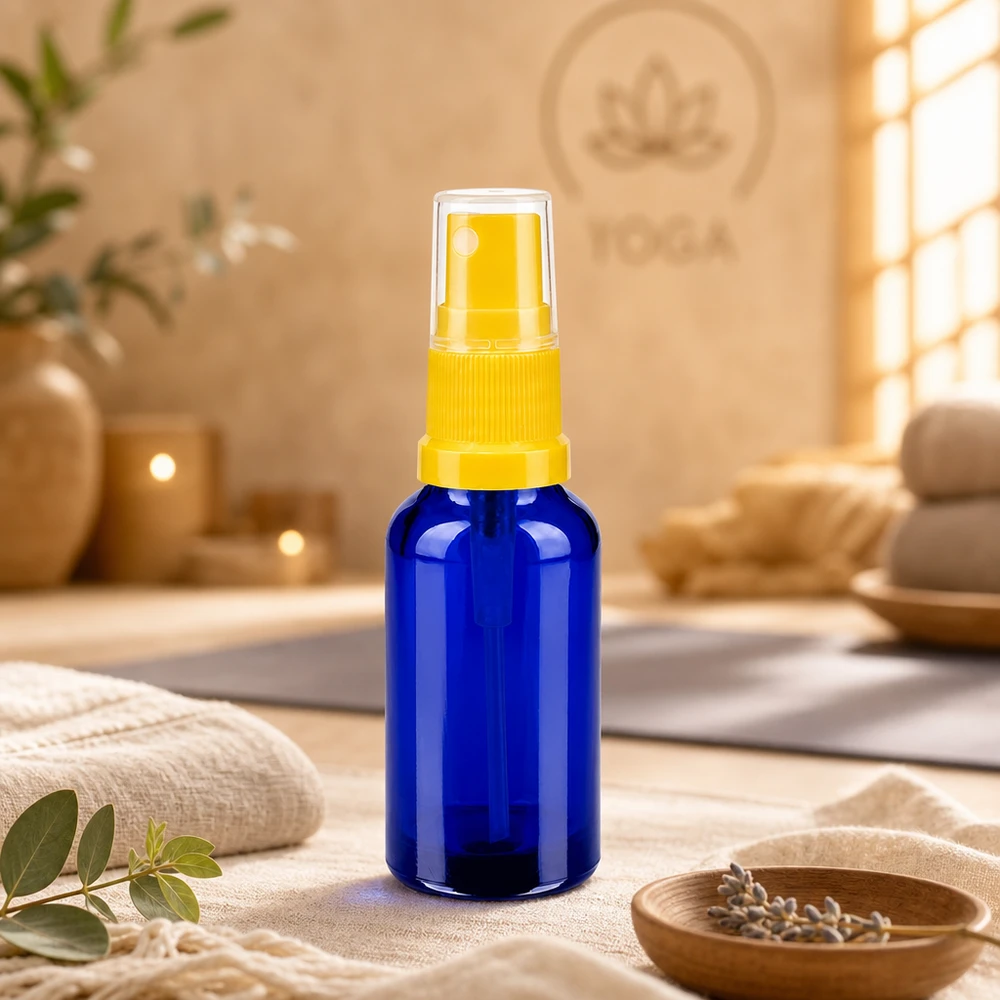 Flacone in vetro ricaricabile da 30 ml con nebulizzazione fine per tonico e tonico per il viso