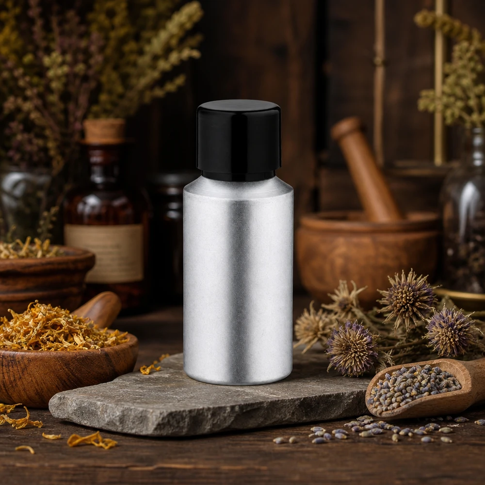 30ml gebeizte Aluflasche mit Schraubkappe Wiederverwendbare 30ml gebeizte Aluminiumflasche mit Schraubkappe für nachhaltige Verpackung