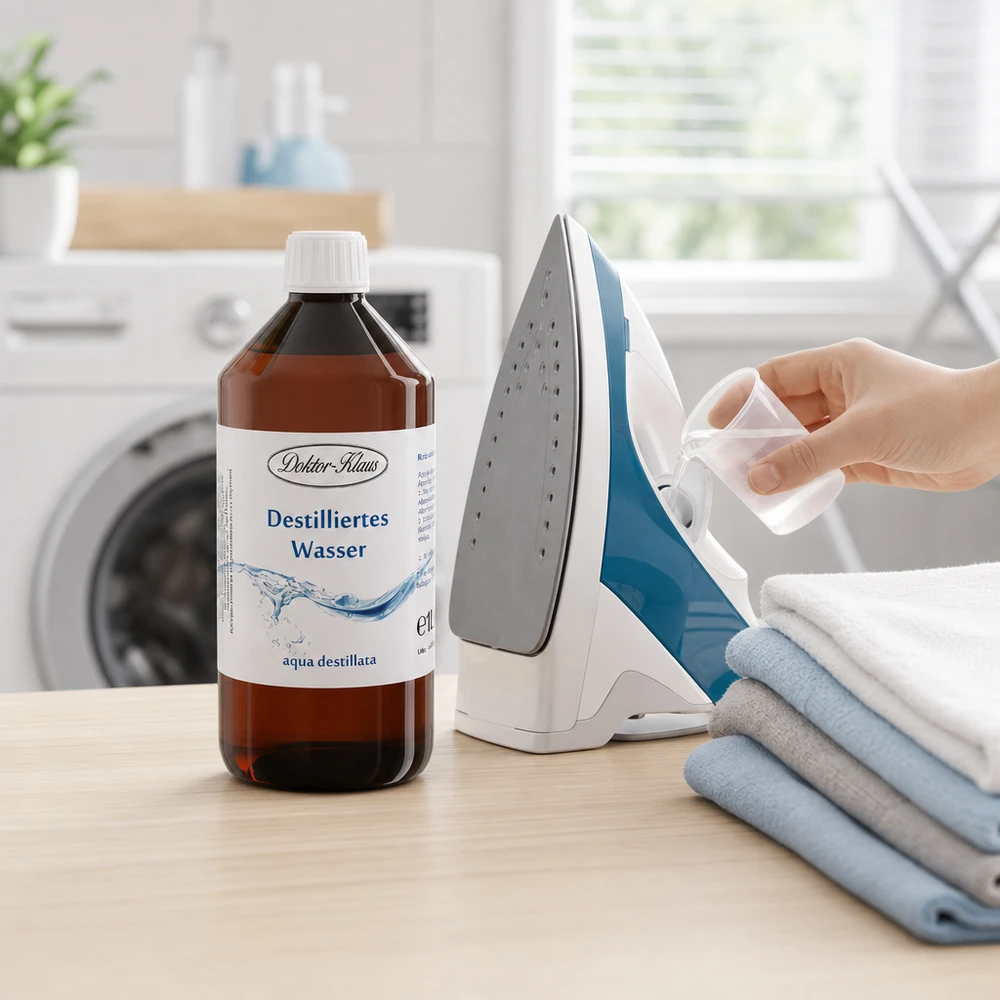 Destilliertes Wasser 1L Doktor-Klaus Destilliertes Wasser 1L Doktor-Klaus