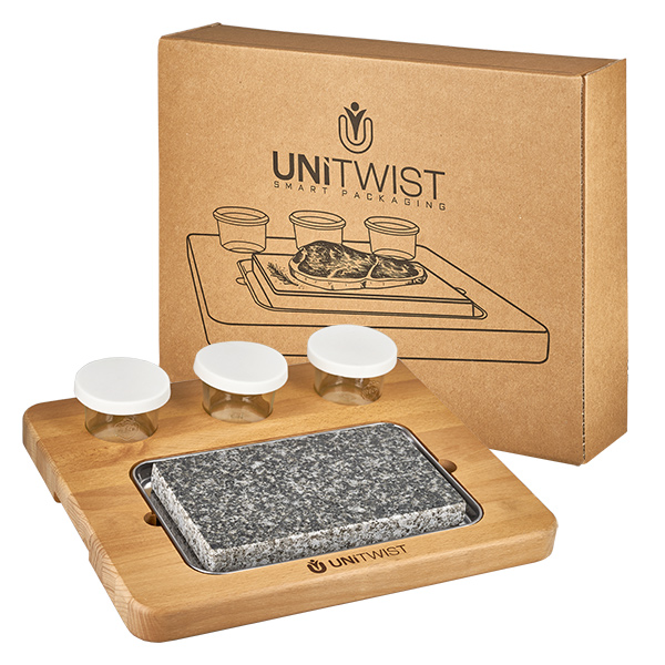 Hot Stone Grill Set di pietre L - per interni ed esterni Hot Stone Grill Set di pietre L - per interni ed esterni