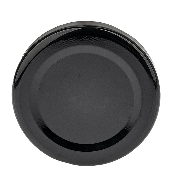 110ml Rundglas mit BasicSeal Deckel schwarz UNiTWIST