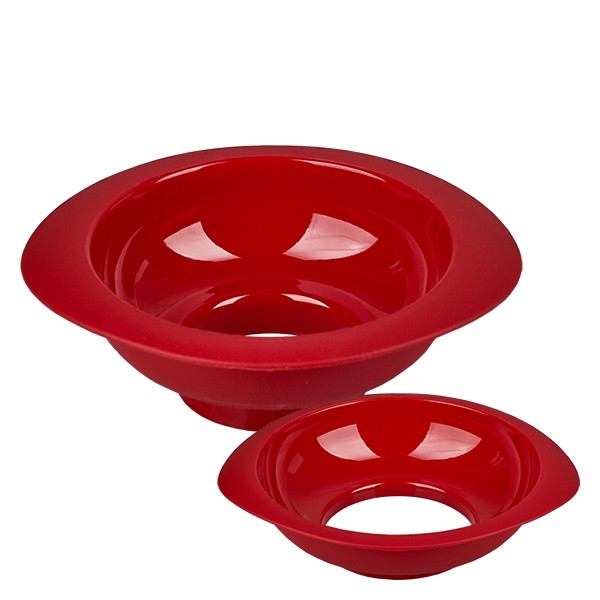 Einmachtrichter 2in1, rot, Polypropylen
