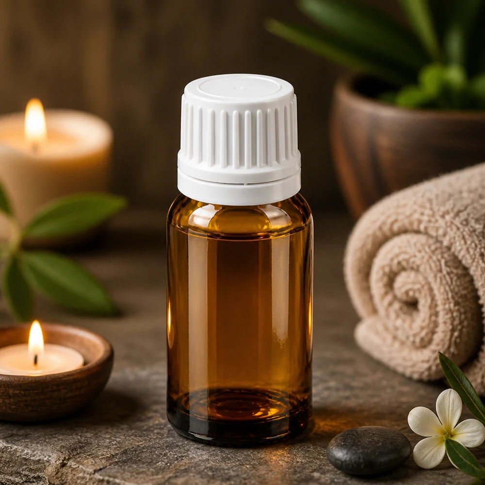 Flacone in vetro marrone da 10 ml UT18/10 perfetto per cosmetici e prodotti per la cura fai da te