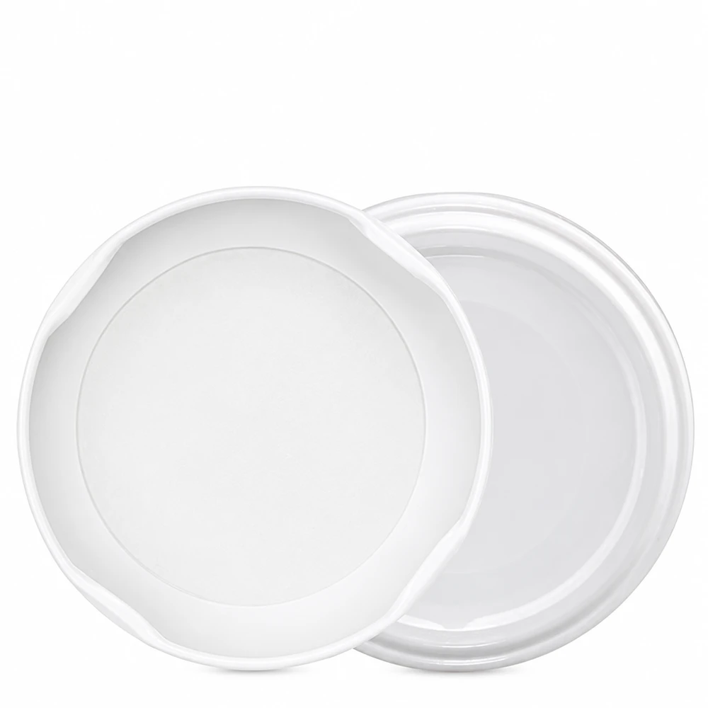 UNiTWIST TO66 66mm Einmachdeckel weiss matt BioSeal unitemp Produktansicht zwei Stueck