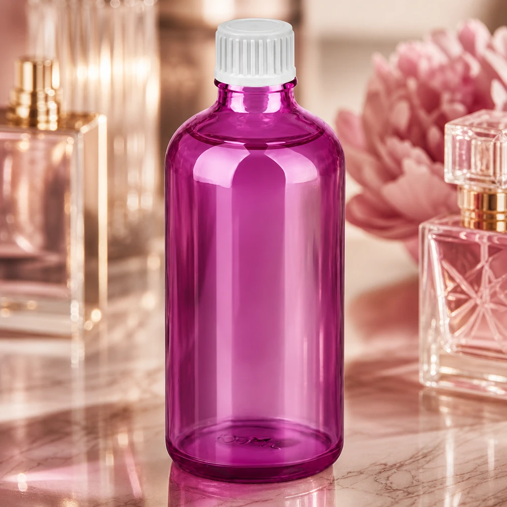 Flacone contagocce da 100 ml 0,9 mm bianco standard PurpleLine UT18/100 Pratico flacone dosatore da 100 ml con uscita stretta da 0,9 mm per un'applicazione precisa