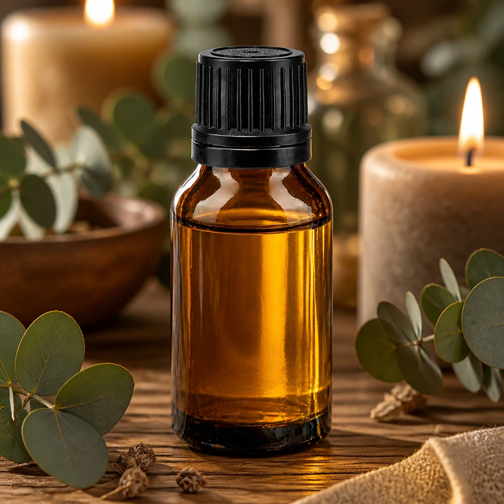 Lichtschutzflasche 15ml mit Schraubverschluss geeignet zur Aufbewahrung von Ölen und Tinkturen