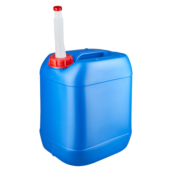 Tanica blu da 20 litri con beccuccio Flex Tanica blu da 20 litri con beccuccio Flex