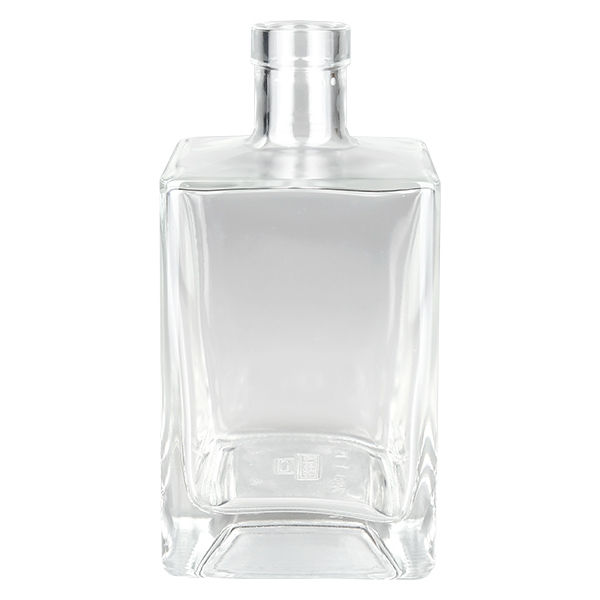 Flacone in vetro da 700 ml Ben senza tappo UNiTWIST® Bottiglia di vetro da 700 ml Ben senza tappo UNiTWIST bottiglia per liquori rettangolare trasparente vuota