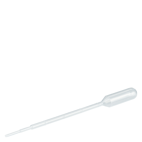 Pipetta di trasferimento, volume nominale: 3,5 ml, (LxL): 156 x 12,5 mm, Pipetta di trasferimento, volume nominale: 3,5 ml, (LxL): 156 x 12,5 mm,
