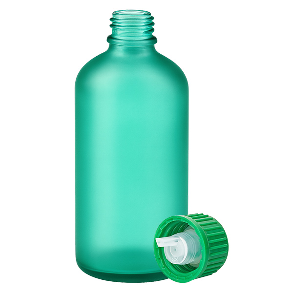 Flacone contagocce da 100ml 0,8mm verde STD GreenLine UT18/100 Flacone contagocce da 100ml 0,8mm verde STD GreenLine UT18/100