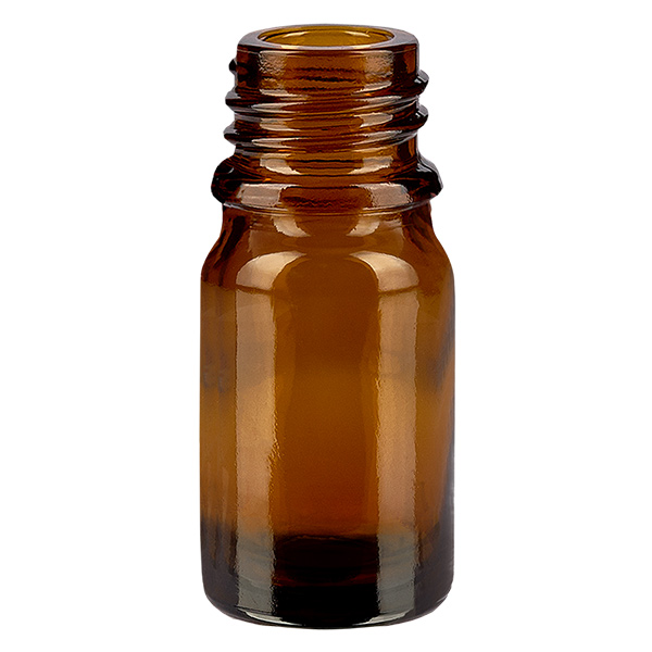 Flacone farmaceutico da 5 ml BrownLine DIN18 UNiTWIST Flacone farmaceutico da 5 ml BrownLine DIN18 UNiTWIST