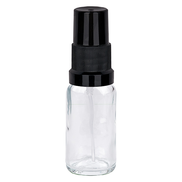 Flacone spray da 20 ml nero STD ClearLine UT18/20 Flacone spray da 20 ml nero STD ClearLine UT18/20