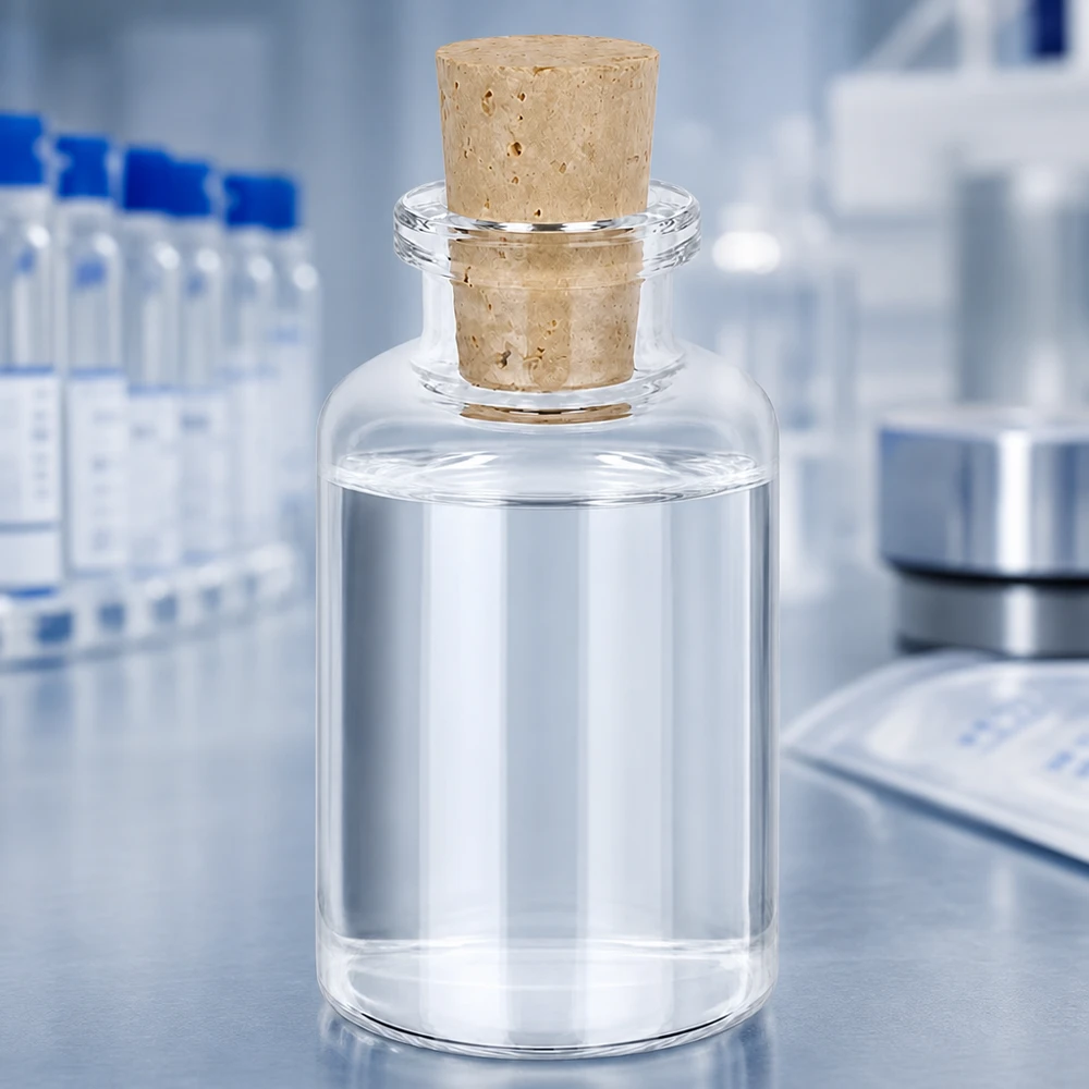 Flasche Klarglas 30ml mit Korken 11/14mm Rundglasflasche 30ml mit passendem Naturkorken 11/14mm für Laborproben und Sammlerstücke