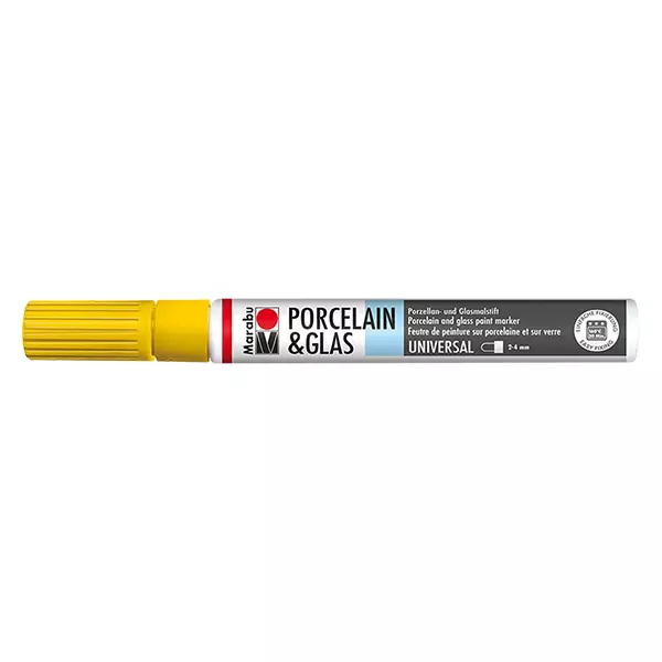 Crayon Jaune soleil 2-4mm pour verre/porcelaine (220) Crayon Jaune soleil 2-4mm pour verre/porcelaine (220)
