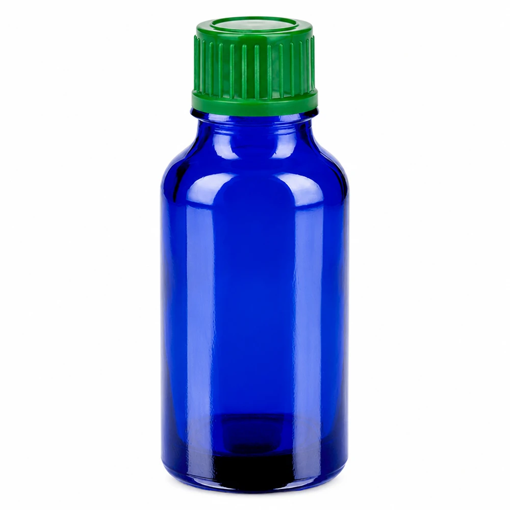 Flacon 20ml 11mm SV vert STD BlueLine UT18/20 Flacon compact 20ml série BlueLine avec bouchon SV vert et filetage UT18/20