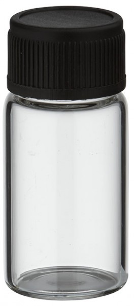 Bottiglia mini da 3 ml in plastica trasparente nera UT13/3 UNiTWIST Bottiglia mini da 3 ml in plastica trasparente nera UT13/3 UNiTWIST
