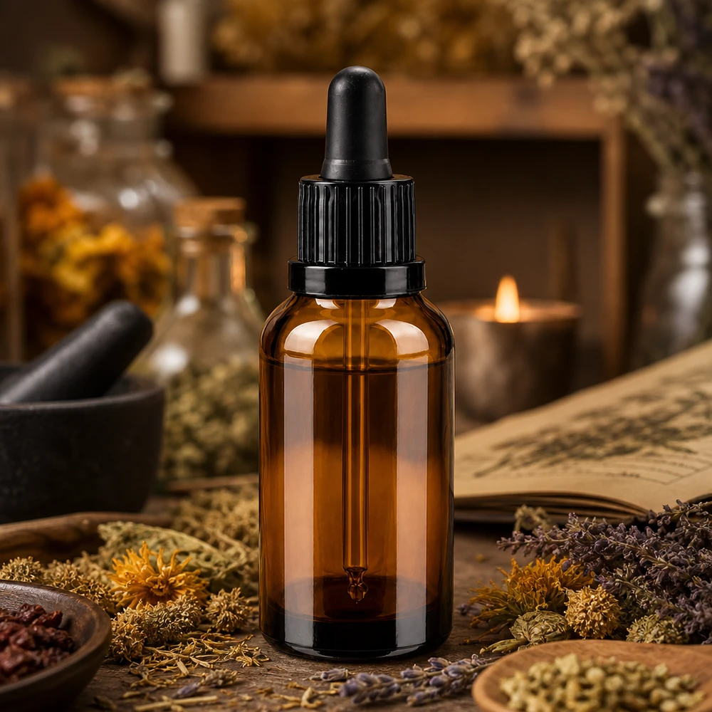 30ml Pipettenflasche schwarz Originalitätsverschluss BrownLine UT18/30 Robuste 30ml Glasflasche mit UV-Schutz und praktischer Tropfvorrichtung für den täglichen Gebrauch