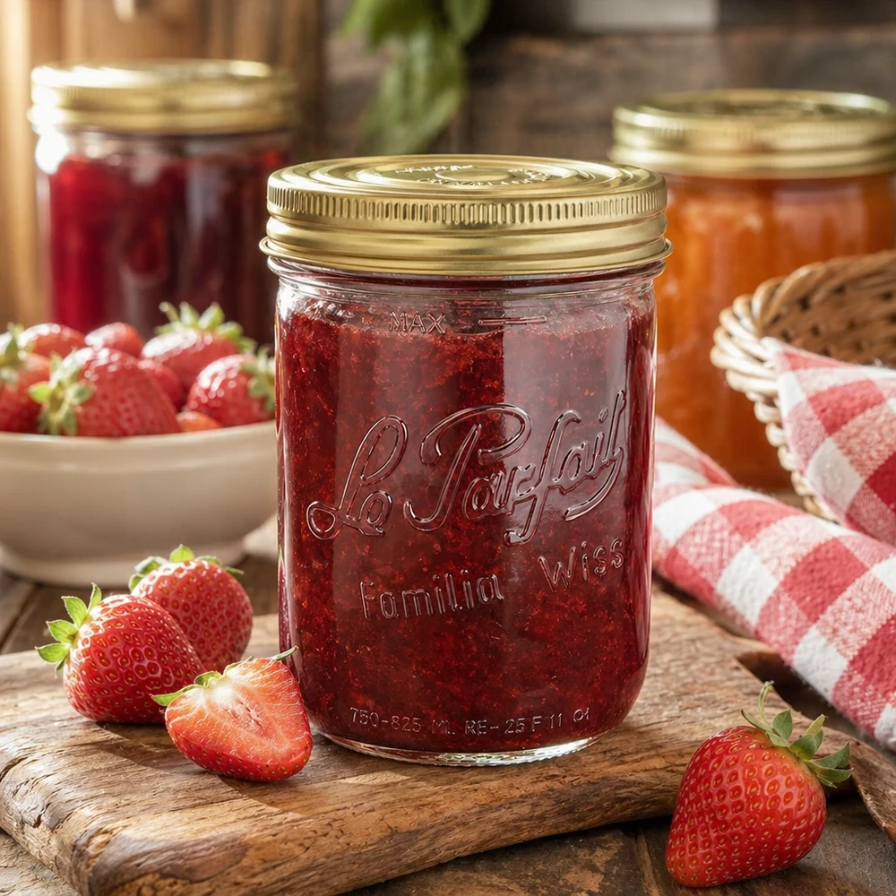 Le Parfait® Familia Wiss 750 g Ø100 mm vaso Le Parfait® Familia Wiss 750 g Ø100 mm vaso