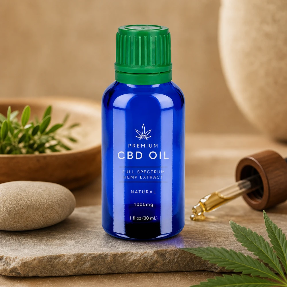 Flacone da 30ml 11mm SV verde OV BlueLine UT18/30 Flacone da 30 ml con qualità di vetro per la schermatura della luce e tappo verde a prova di manomissione