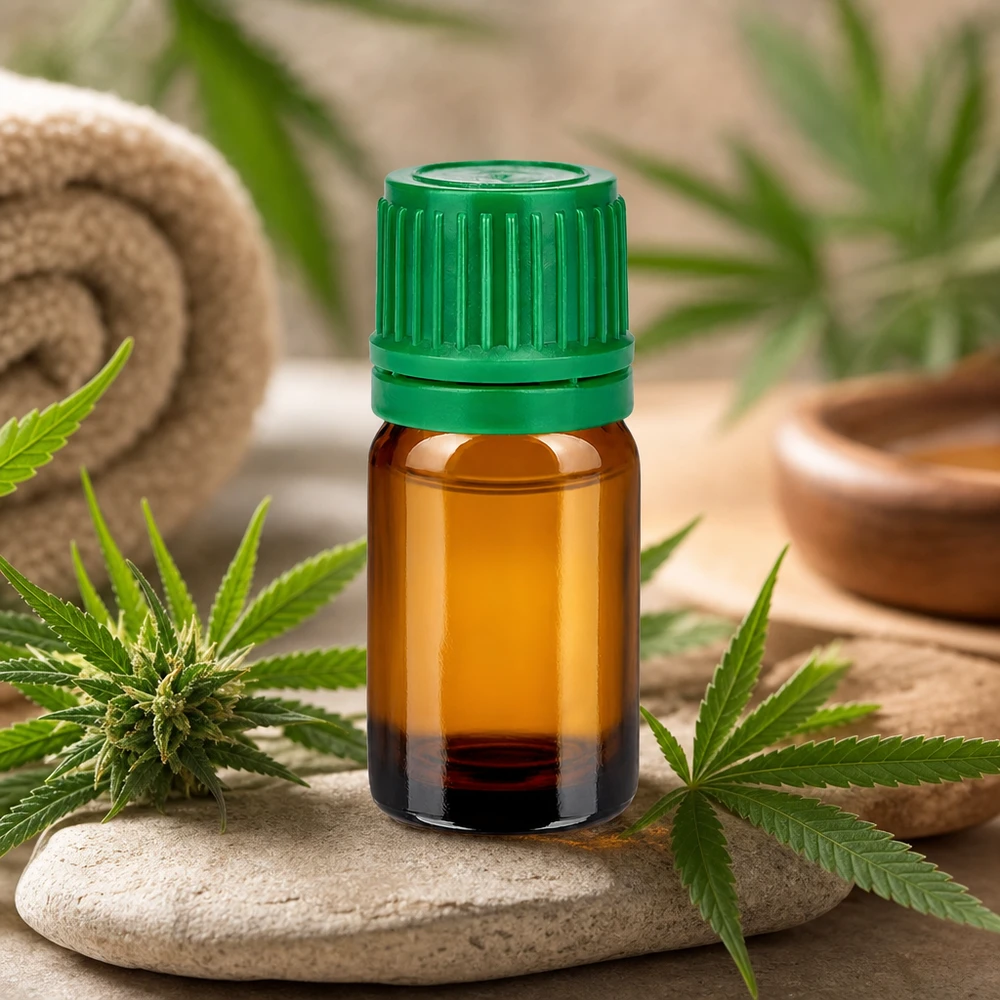 Flacon de 5ml 11mm SV vert OV BrownLine UT18/5 Flacon de pharmacie de 5 ml en verre brun avec bouchon d'inviolabilité vert pour une conservation sûre