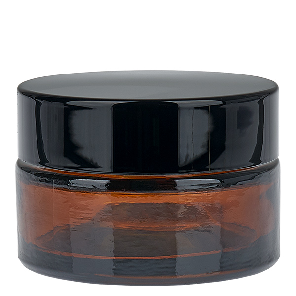 Barattolo di vetro 20ml marrone con coperchio UNiTWIST Barattolo di vetro 20ml marrone con coperchio UNiTWIST