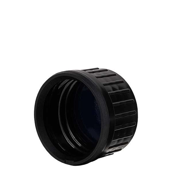 Schraubverschluss schwarz für Violett Ölflaschen