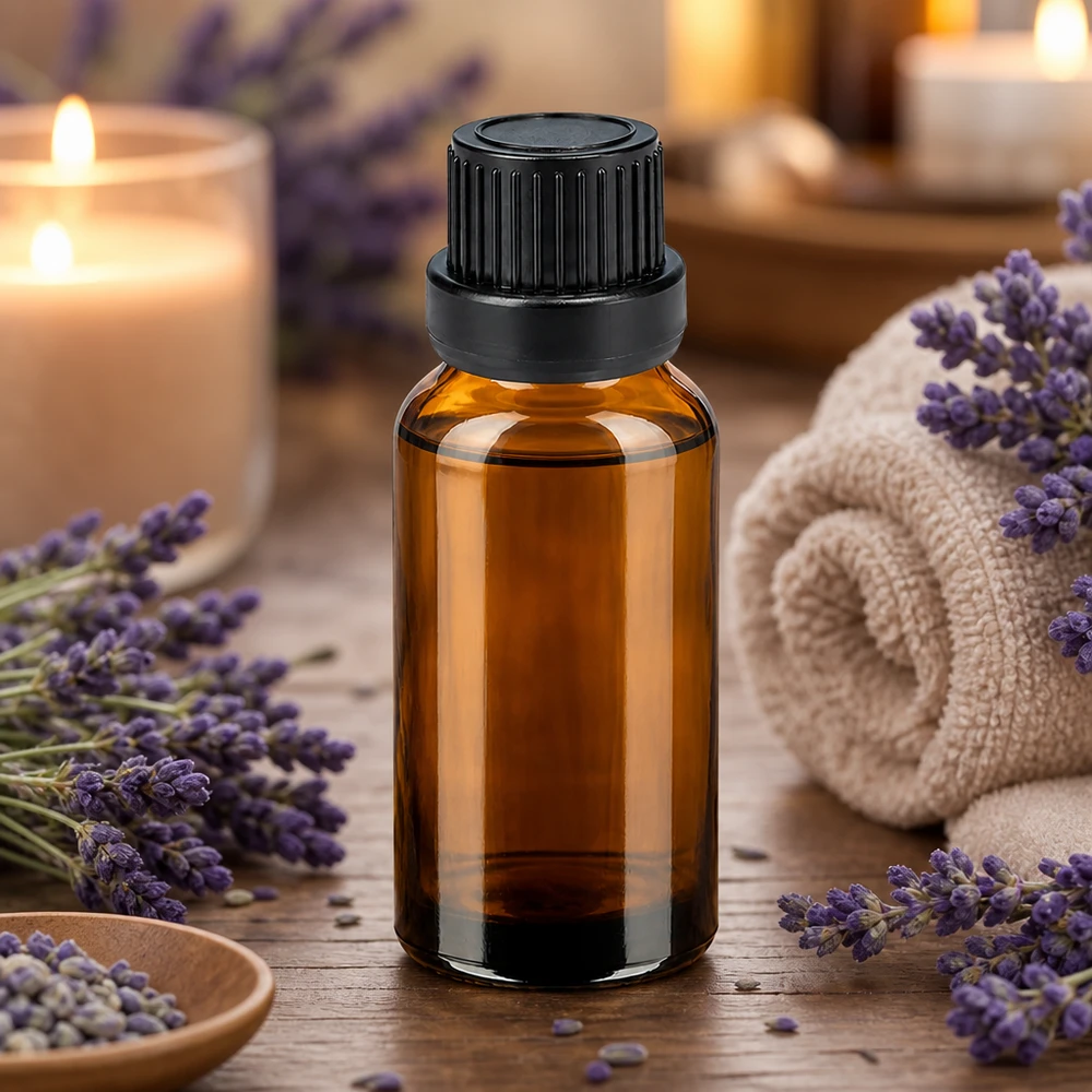 Flacone contagocce da 10 ml 2 mm nero OV BrownLine UT18/10 Flacone contagocce da 10 ml di qualità farmaceutica per la conservazione sicura di sostanze sensibili alla luce.