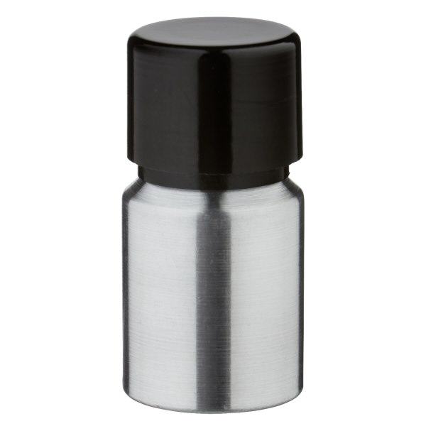 10ml geschliffene Aluflasche mit Schraubkappe