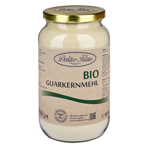 800 g di gomma di guar biologica Doktor-Klaus noWaste 800 g di gomma di guar biologica Doktor-Klaus noWaste