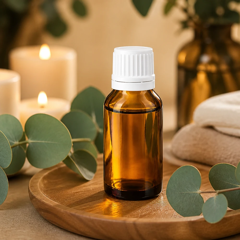 Apothekenflasche braun 30ml Schraubverschluss weiß Originalitätsverschluss Kompakte 30ml Braunglas Apoflasche mit weißem OV Verschluss für Naturkosmetik