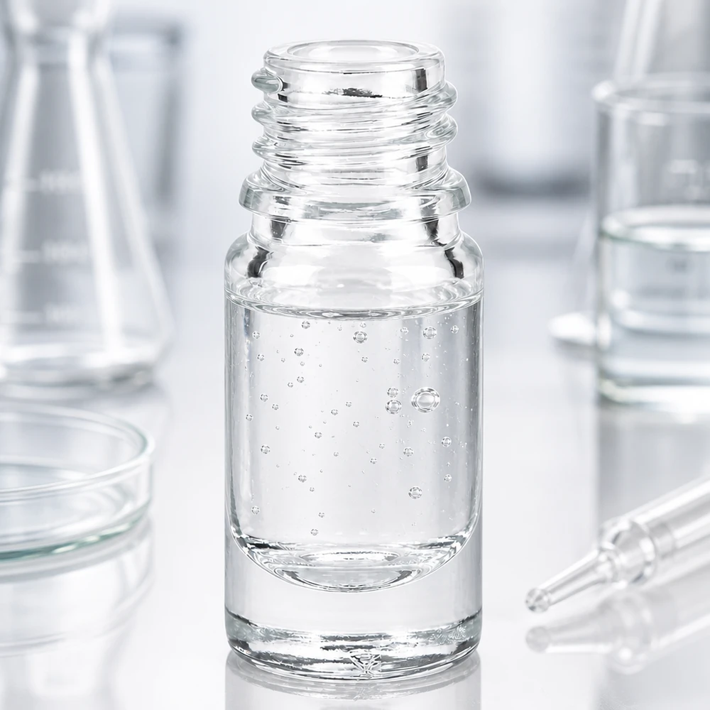 Klarglas Flasche 5ml DIN 18 Handliche 5ml ApoGlas Flasche mit ergonomischem Design für den täglichen Apothekengebrauch