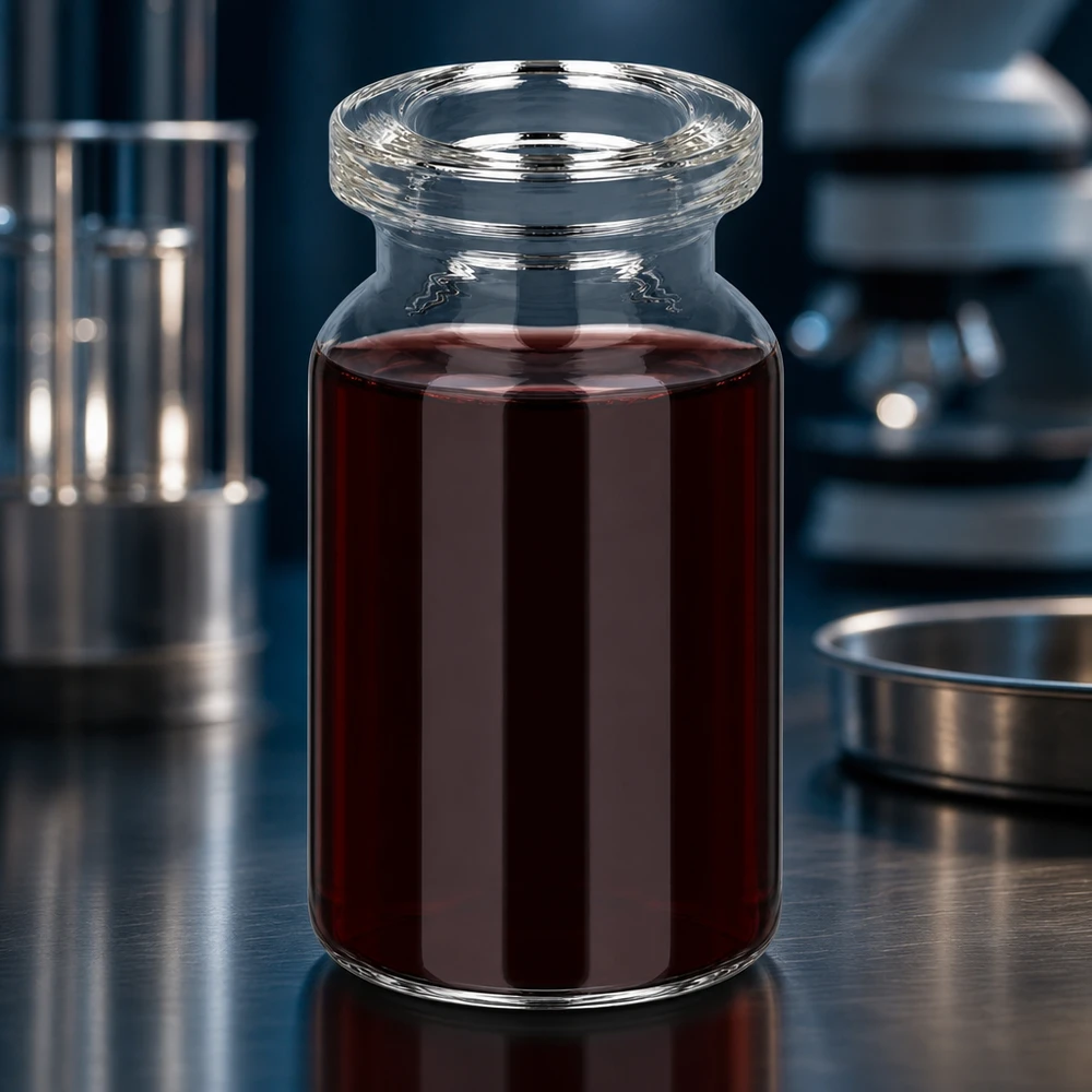 Bottiglia per iniezione in vetro trasparente 5ml Klarglas Injektionsflasche 5ml für Blutprodukte oder Eisenpräparate im klinischen Einsatz