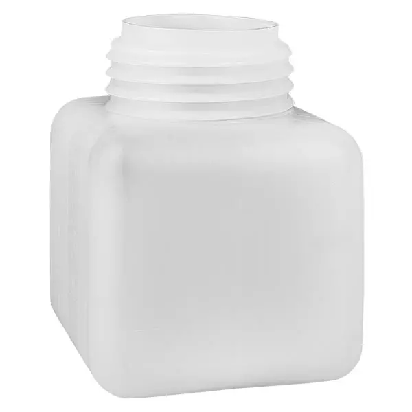 Flacon à produits chimiques 500 ml à col large, PEHD couleur naturelle, GL 65