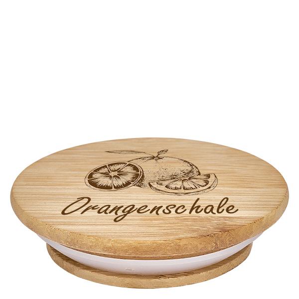 Holzdeckel "Orangenschalen" für WECK RR60
