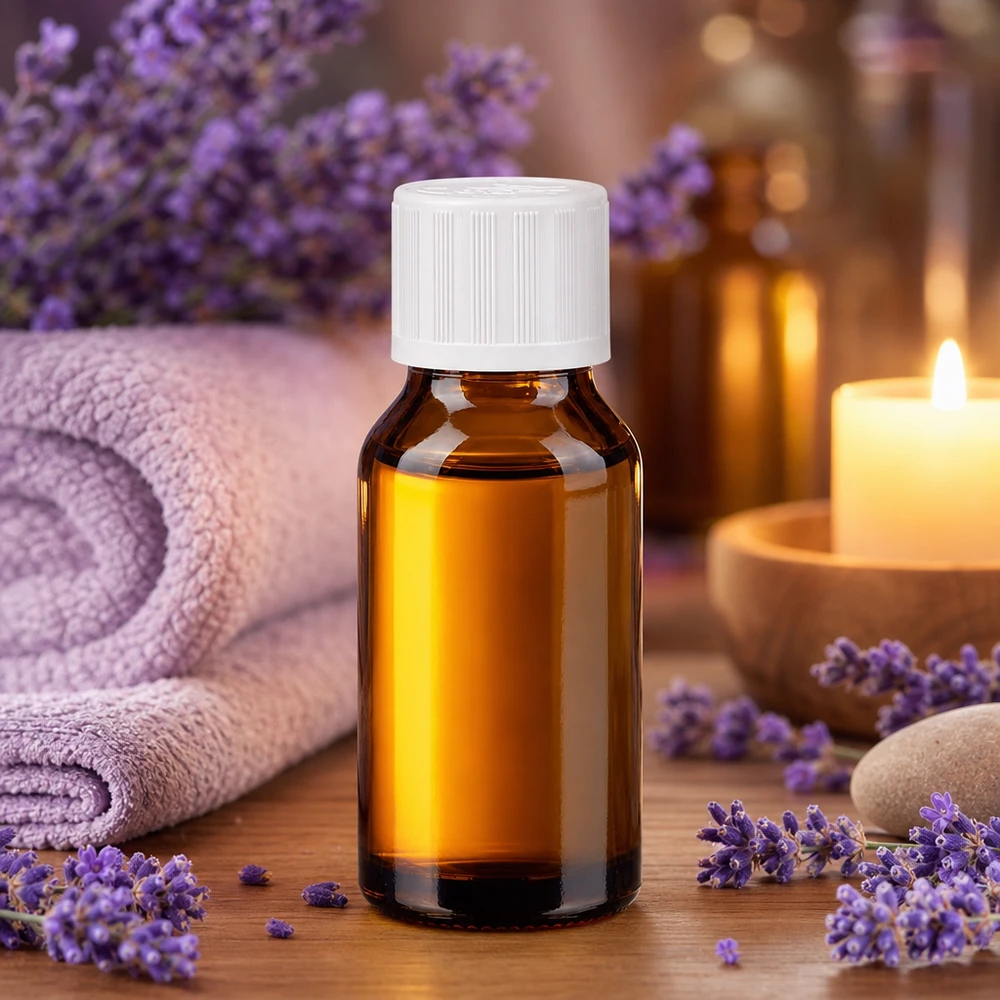 Apothekenflasche braun 30ml Schraubverschluss weiß Kindersicherung Standard Apothekerflasche 30ml Braunglas weißer Kindersicherheitsverschluss für Naturkosmetik und Öle