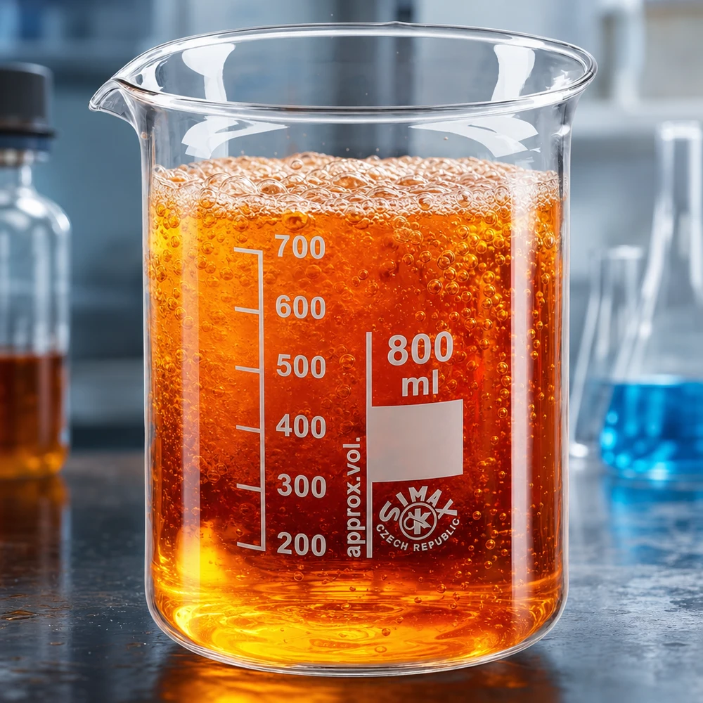 Bicchiere 800ml in vetro borosilicato, forma bassa Bicchiere robusto da 800 ml in vetro borosilicato a basso stampo per applicazioni versatili in laboratorio e nell'industria