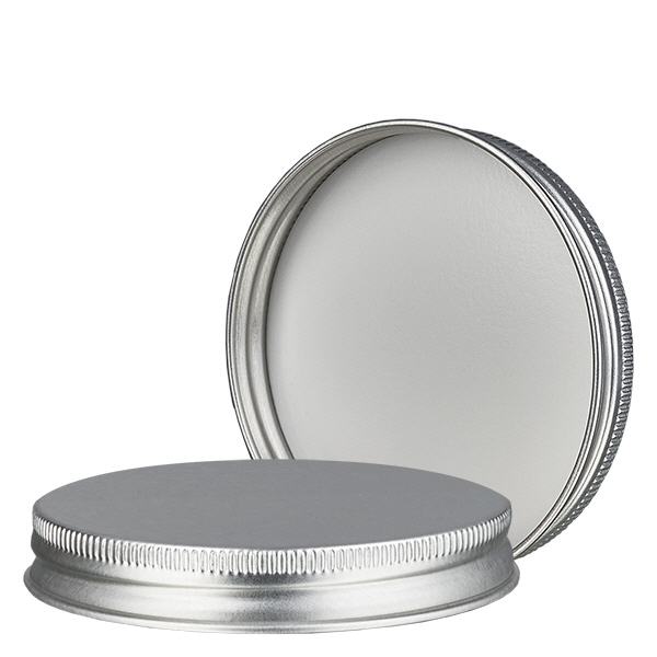 Tappo a vite in metallo argento, filettatura 63mm/R3 ApoGlas Tappo a vite in metallo argento, filettatura 63mm/R3 ApoGlas