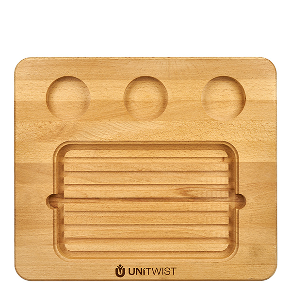 Tavola di legno (faggio) per i set di pietre calde UNiTWIST Tavola di legno (faggio) per i set di pietre calde UNiTWIST