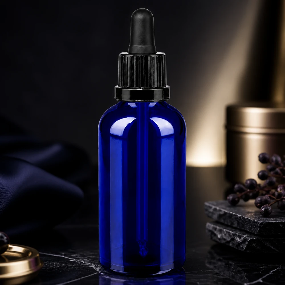 Bottiglia professionale per farmacia 50ml - robusto vetro borosilicato per laboratorio e medicina