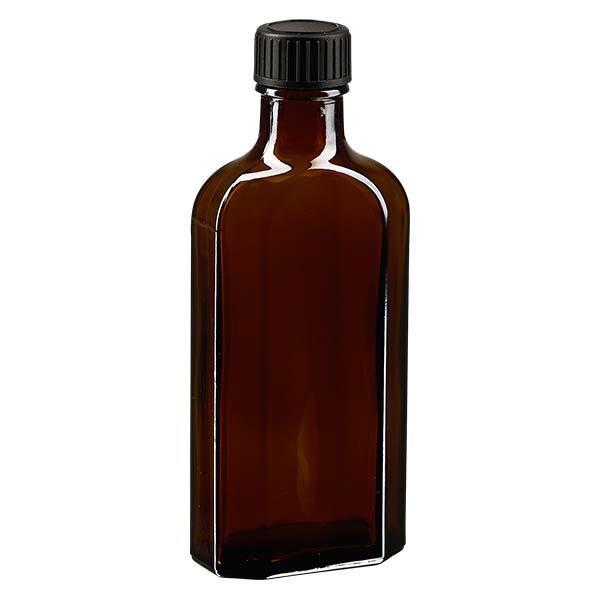 125 ml Tappo a vite Meplat marrone con disco di tenuta LKD 125 ml Tappo a vite Meplat marrone con disco di tenuta LKD