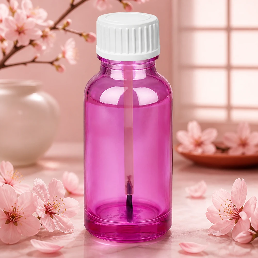 20ml Pinselflasche weiss Standard PurpleLine UT18/20 Premium 20ml Pinselflasche STD Format mit ergonomischem Design für mühelose Anwendung