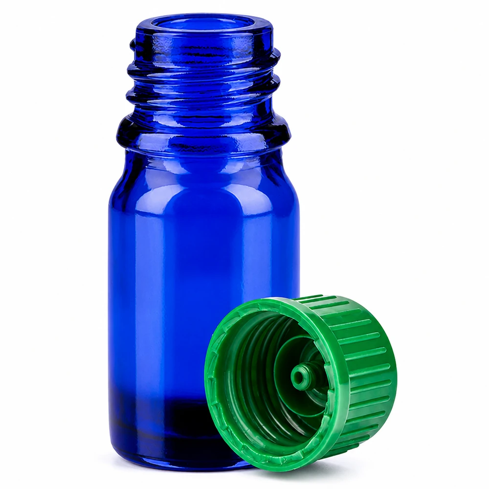 Dimensioni compatte Flacone da 5 ml 11 mm SV verde STD BlueLine UT18/5 salvaspazio