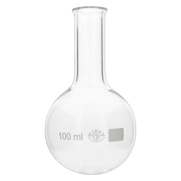 Pallone a fondo tondo 100ml a collo stretto Pallone a fondo tondo 100ml a collo stretto